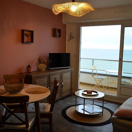 L'Esperluette - Magnifique Vue Mer Et Balcon Courseulles-sur-Mer Luaran gambar